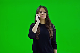 remove the green and blue screen, chroma key, ultra key