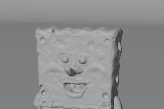 create a 3d model for animation and games