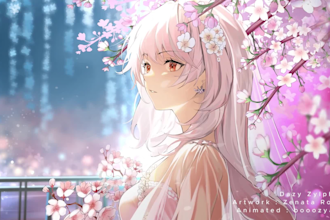 animate your drawing anime or cartoon into seamless loop