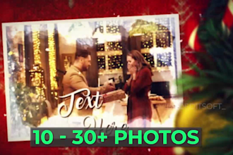 make christmas slideshow beautiful
