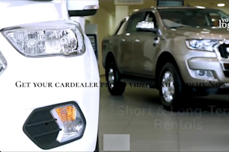 create automotive car dealership promo video, auto dealer, car rental video ads