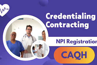 do caqh npi registration credentialing and medical billing