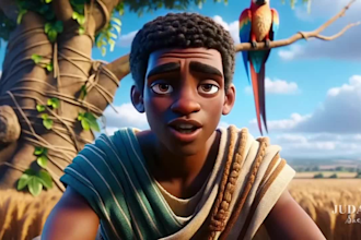 craft captivating ai bible story ai kids bible video