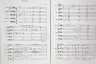 write a score for your midi or vice verse