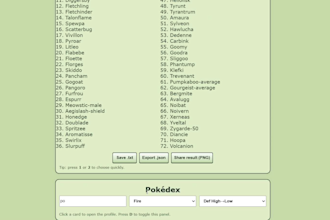 build a custom browser fan game, quiz, or ranking app