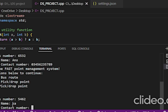 do your data structures , oop projects in java c cpp python