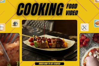 edit tasty cooking recipes and food video in 4k quality for your youtube channel