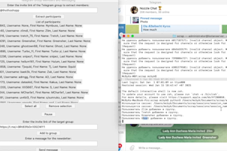 do  automation telegram web whatsapp  and other scraping