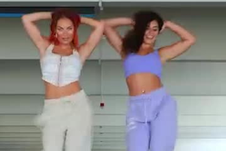 do afro dance, shuffle dance, gospel dance tiktok dance video