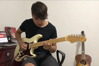 grabacion de guitarras para tu canción
