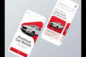 do mobile app UI UX design, figma app UI design,  website UI UX in figma