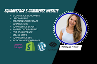 design and redesign squarespace website build online squarespace ecommerce store
