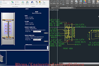 design complex structural steel connections of any kind