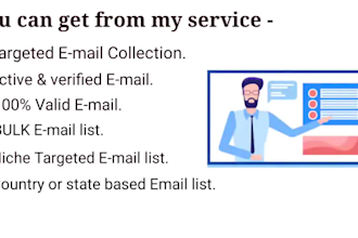 provide niche targeted active and valid email list