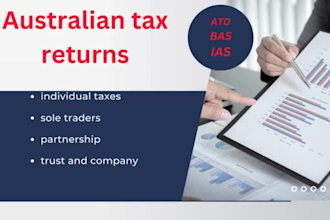 prepare australian sole trader small business tax return