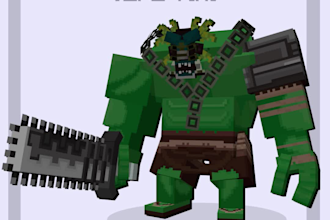 modelo 3d de minecraft en blockbench