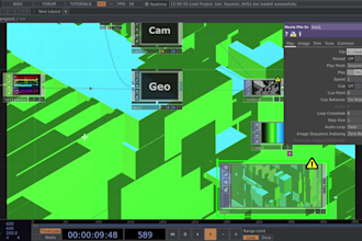 create a touchdesigner file for your project