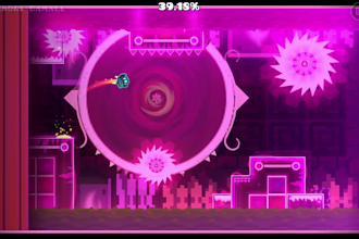 create geometry dash glow levels 45s to 1min20s from 2 to 9 stars