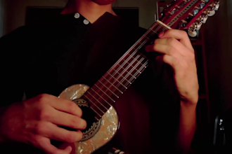 make a video teaching songs in charango