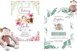 design a birthday invitation professional for kids