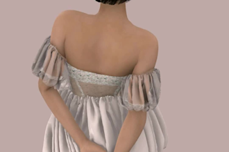 create custom 3d fashion designs and haute couture garment