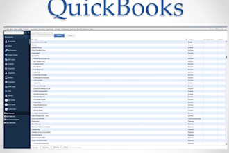 do quickbooks bookkeeping, final accounts for reporting