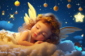 make 30 original breathing lullaby baby sleep music videos for youtube