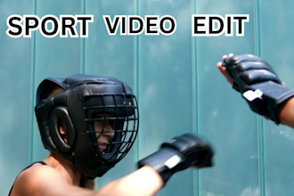 create a sports soccer or football videos for your youtube channel