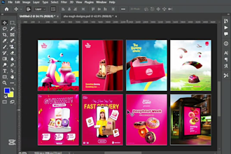 design instagram post, facebook post, linkedin post