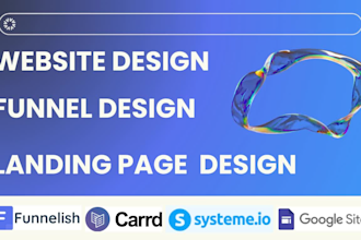 build google site carrd landing page funnelish funnel systeme io sales funnel