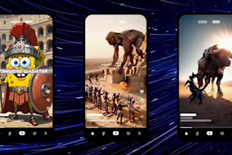 create viral ai history shorts for youtube, tiktok instagram