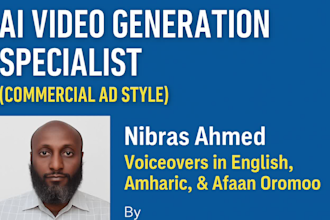 create ai video generation specialist