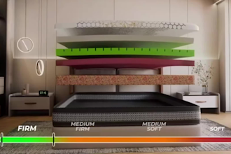 mattress animation 3d pillow 3d furniture design 3d cgi ads 3d product animation