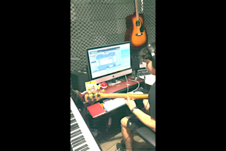 produce an instrumental cover track of your favorite song