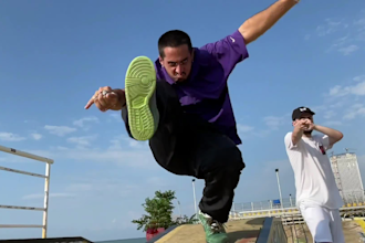 make dance video with two dancers on your music