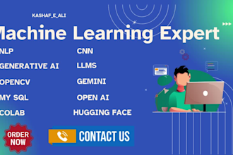 develop machine learning apps using python integrating desired apis