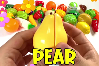 create fun kids learning videos with toys and animation