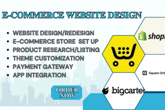 build ecommerce website, wix web, square online, ecwid, big cartel, squarespace