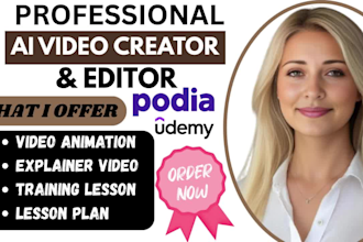 create masterclass ai video explainer for business training lessons, elearning