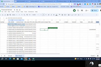provide b2b lead generation for any business and web research
