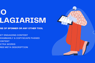 do SEO article writing and content writing on any topic
