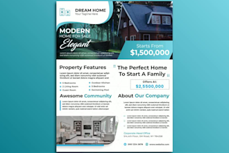 design eye catching medical, clinical, home care, healthcare brochure or flyers
