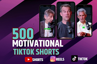 create motivational tiktok videos