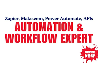 setup api zapier integromat power automate make for automation and workflow ai