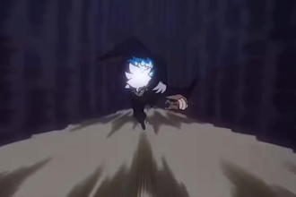create epic 2d anime music video in japanese fighting anime style