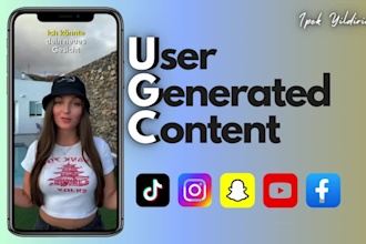 create german user generated content or ugc for tiktok ads