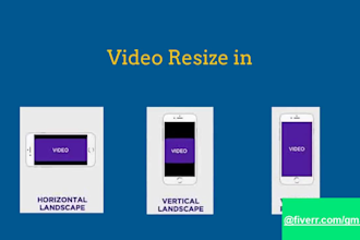 resize, cut, split, trim, crop, enhace and edit your video