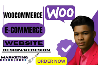 build and design woocommerce website, woocommerce dropshipping website