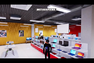 create game metaverse enviorment in unreal engine 5