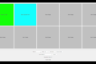 develop a gui parking management system in java for small businesses